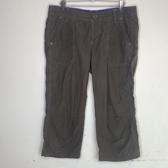 Kuhl Grey Hiking Capris: Size 8 - Picture 1 of 8